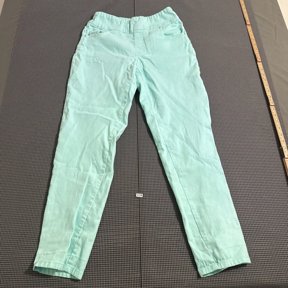 Blair Womens Pull On Pants Aqua Blue Size 8MS